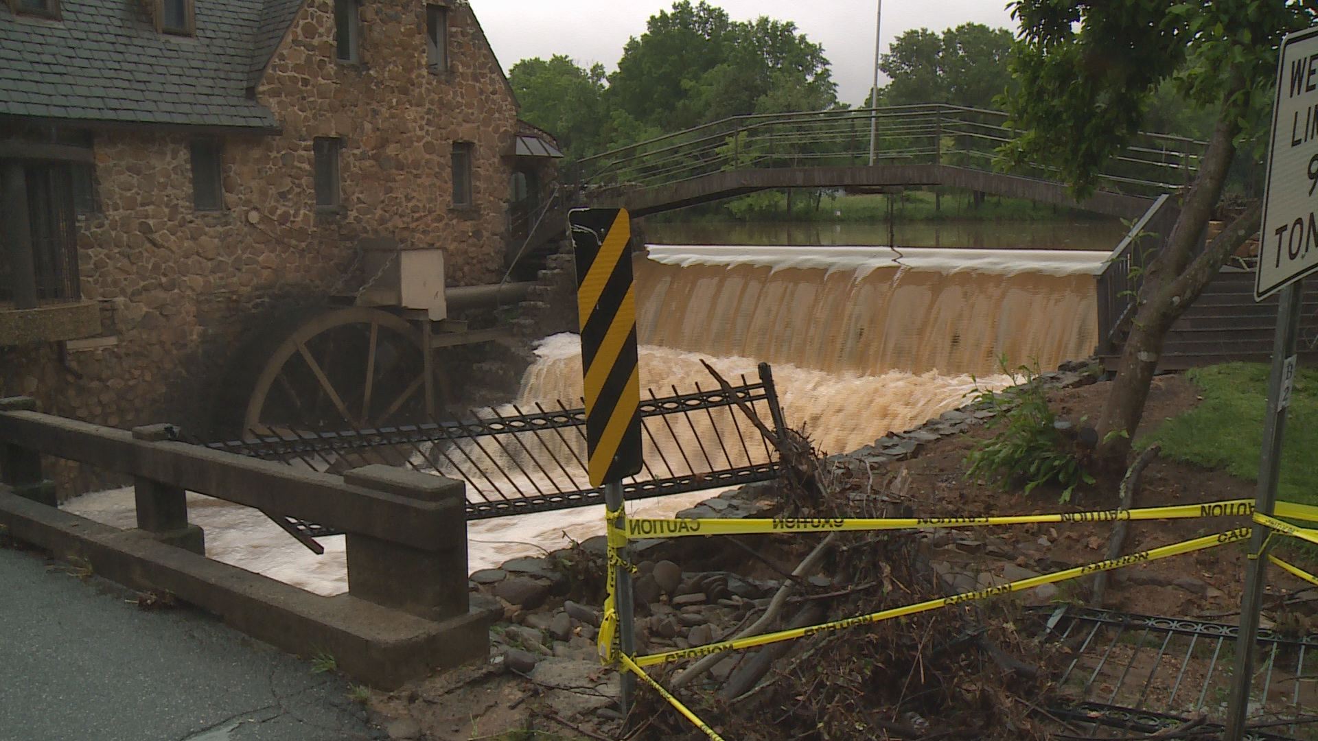 Heavy Rain Causes Flooding in Clemmons